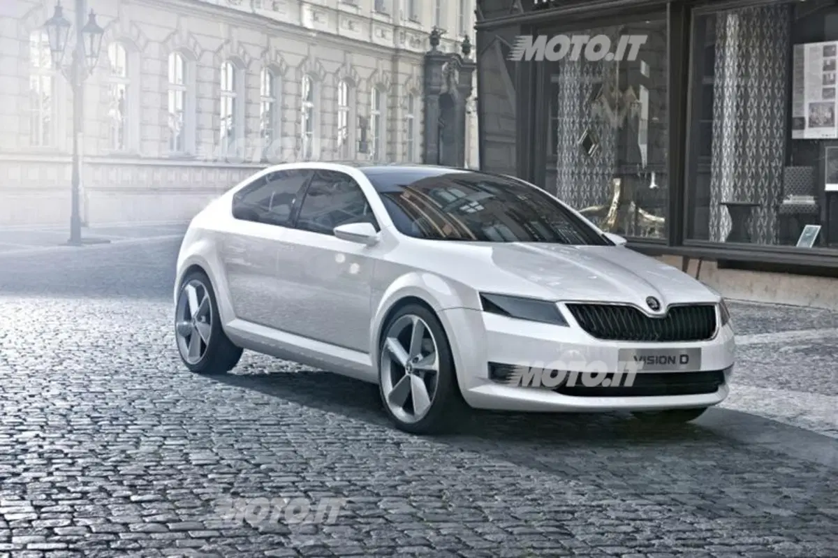 Skoda VisionD: nuove immagini ufficiali