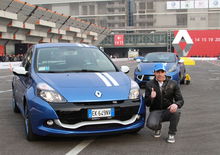 Michele Pirro su Renault Gordini al Motor Show