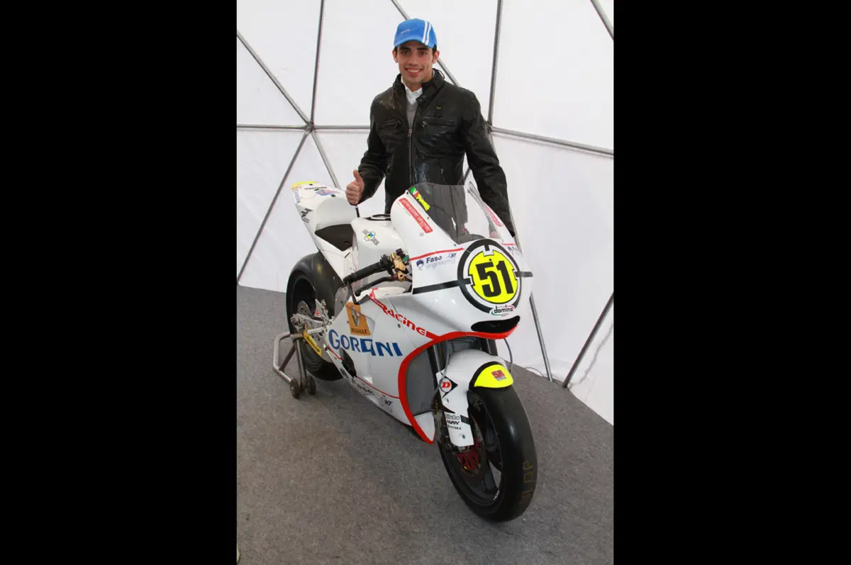 Michele Pirro su Renault Gordini al Motor Show (4)