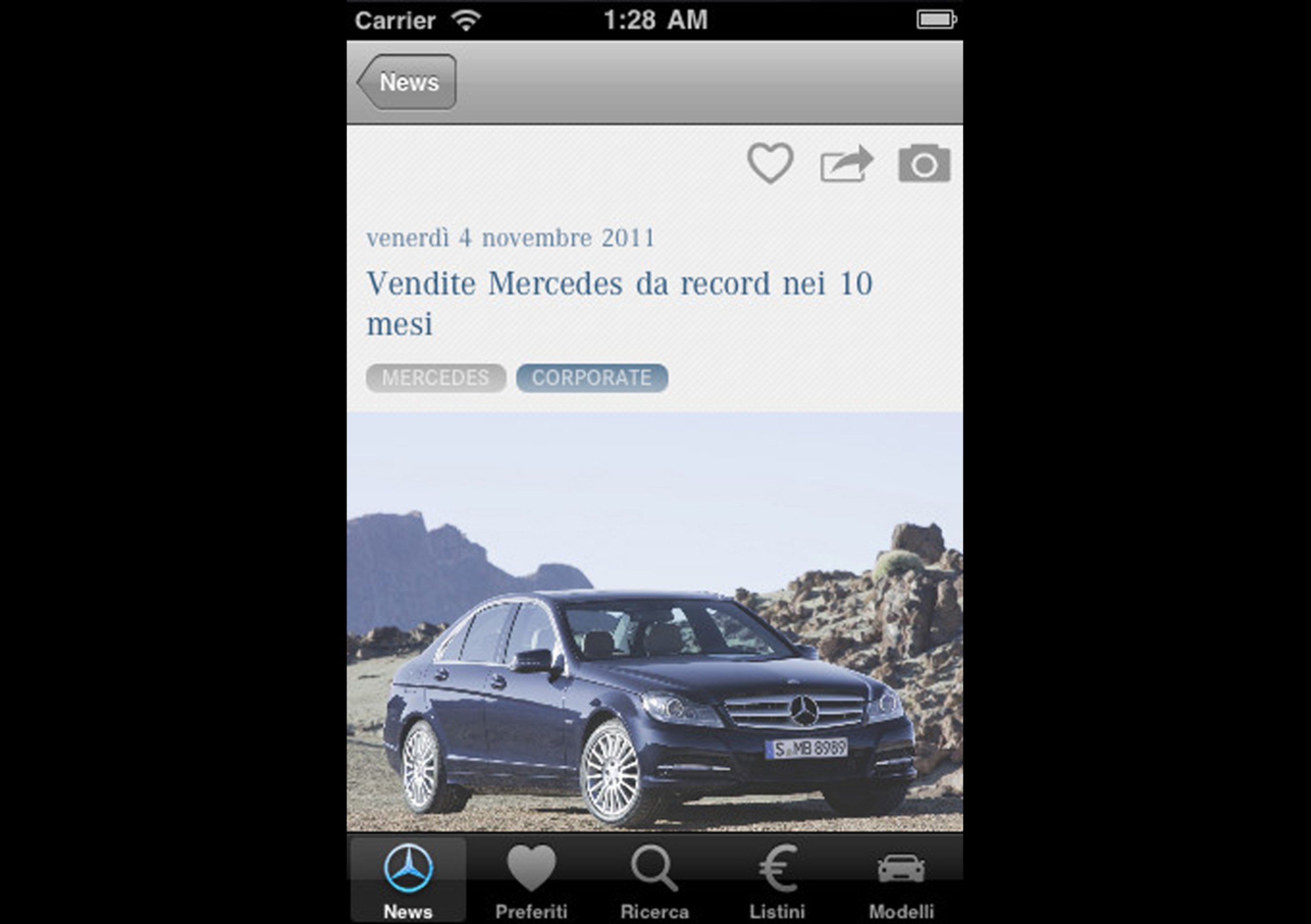 MercedesNews: la nuova App per gli amanti della Stella