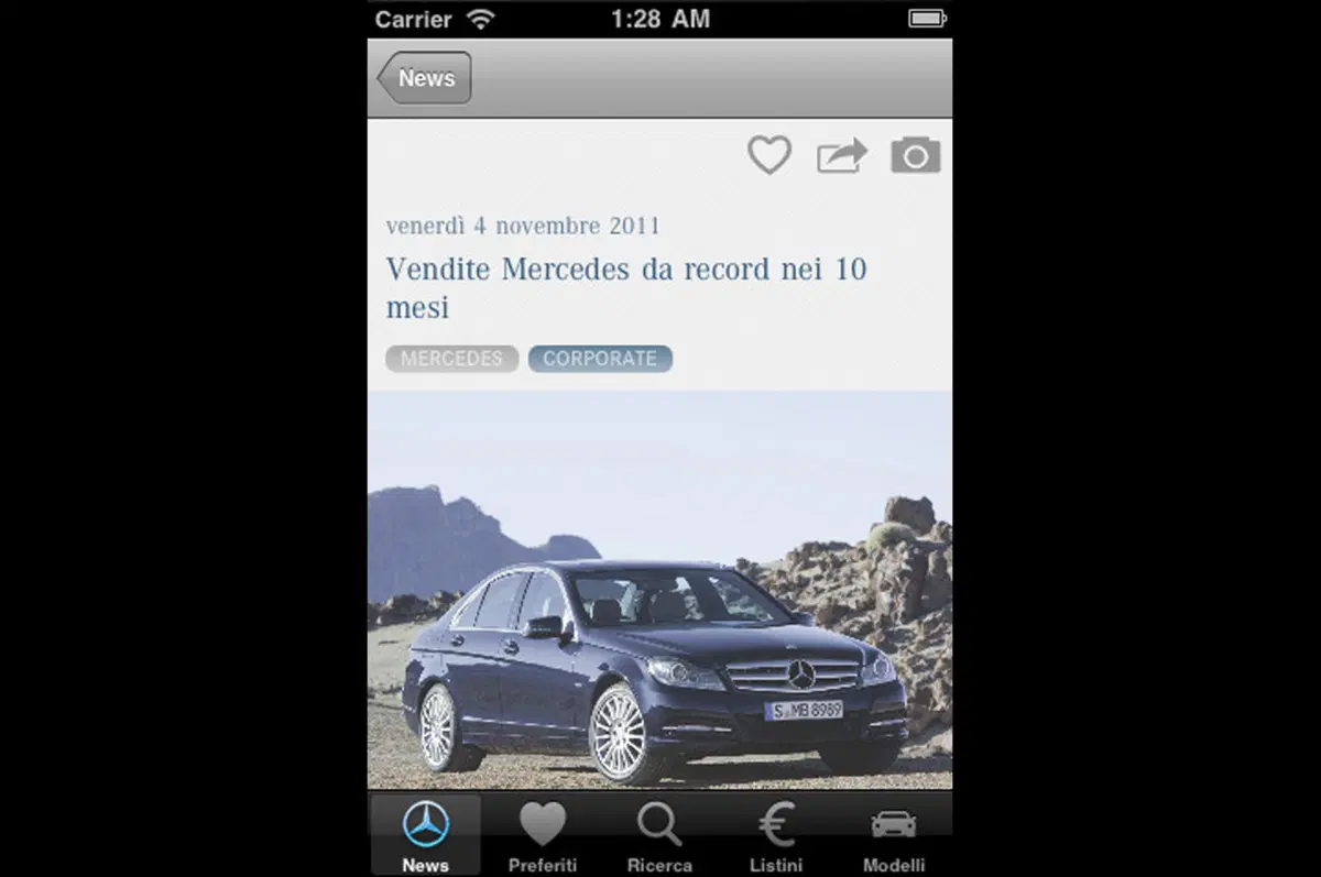 MercedesNews: la nuova App per gli amanti della Stella