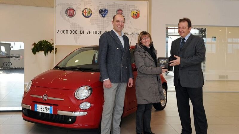 Fiat: consegnata la due milionesima vettura con sistema Blue&amp;Me