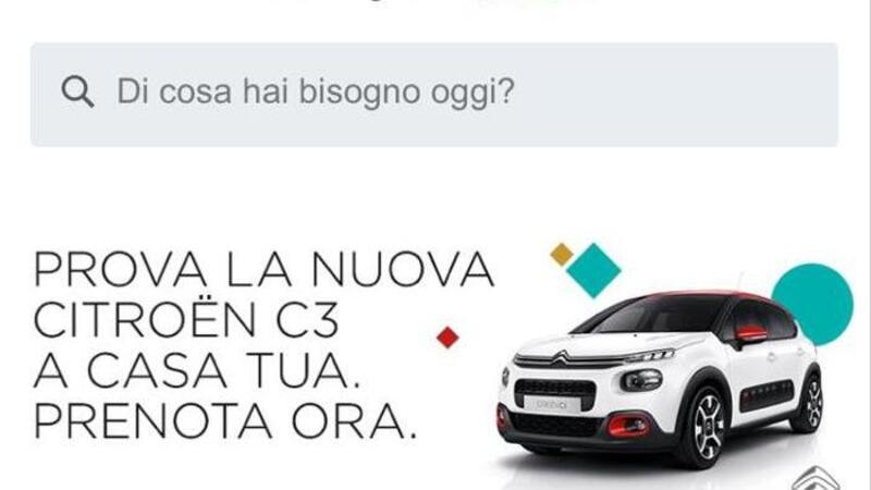 Citroen, test drive a domicilio per la nuova C3