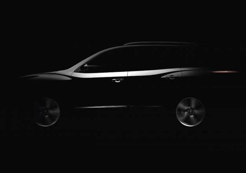 Nuova Nissan Pathfinder: primo teaser ufficiale