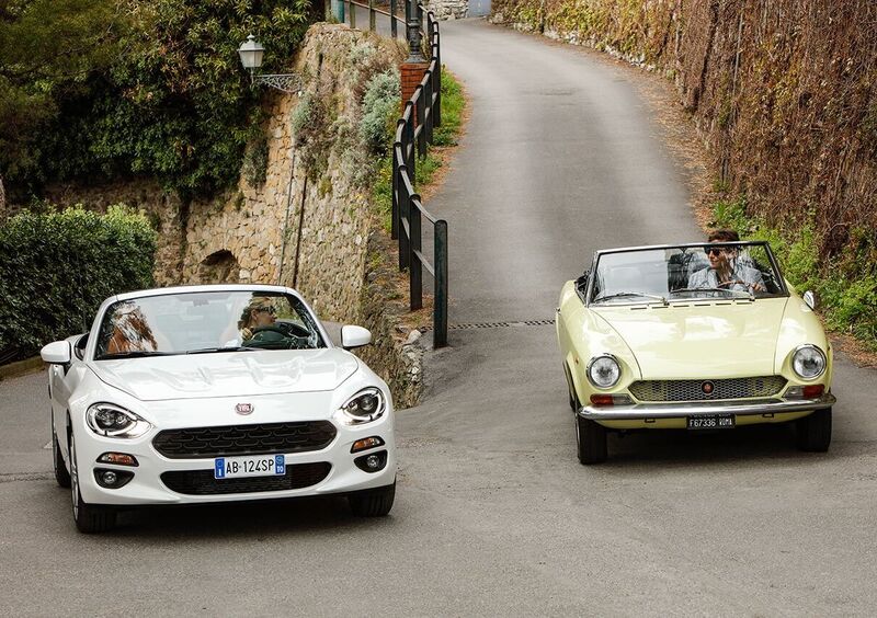 Fiat 124 Spider compie 50 anni