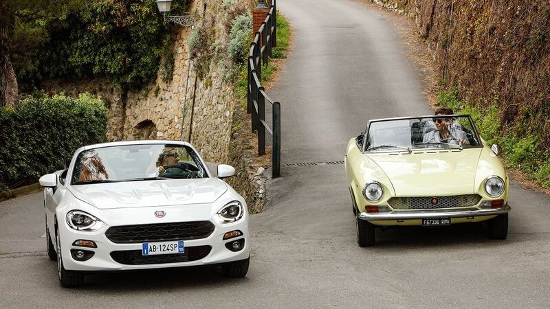 Fiat 124 Spider compie 50 anni