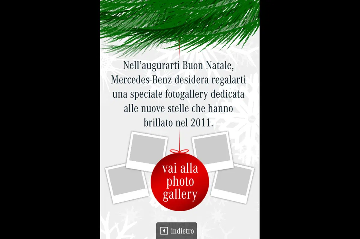 Mercedes-Benz: una app natalizia in collaborazione con Sony (4)