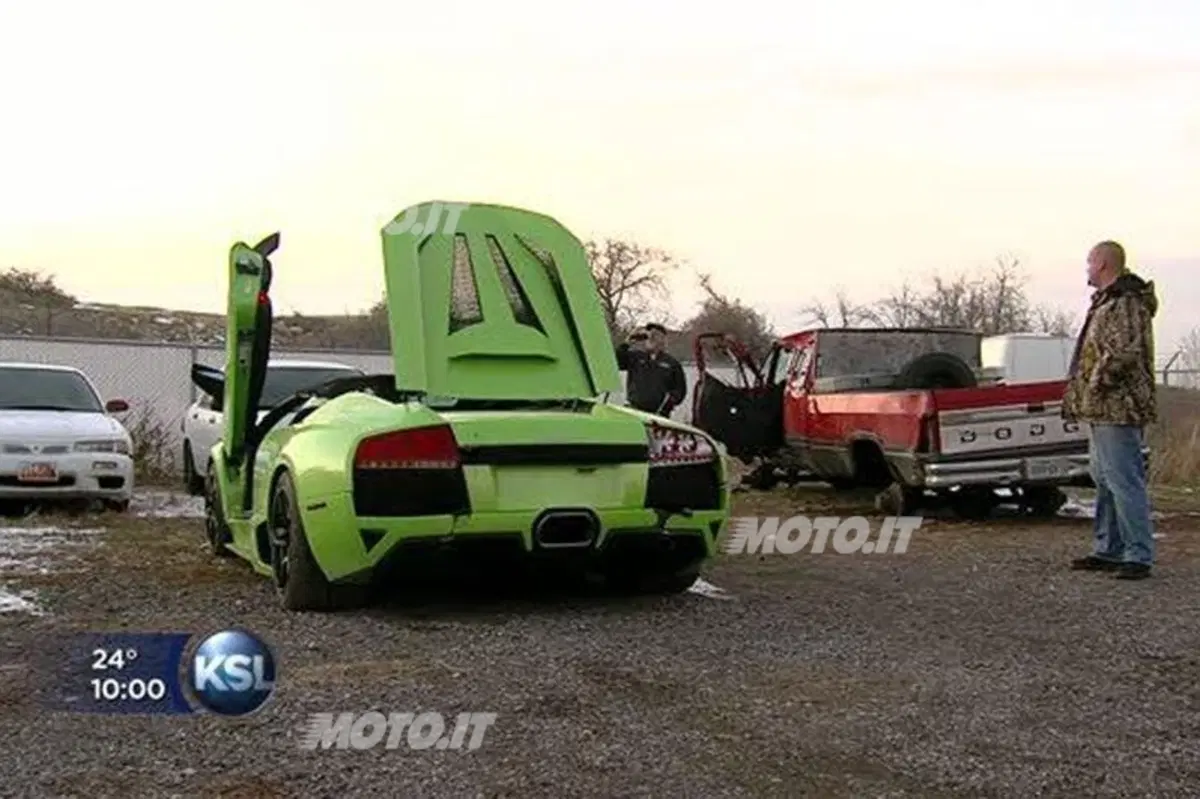 Distrugge una Murcielago Roadster sei ore dopo averla vinta (2)