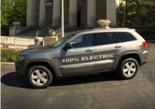 Jeep: a Detroit una Grand Cherokee elettrificata da AMP