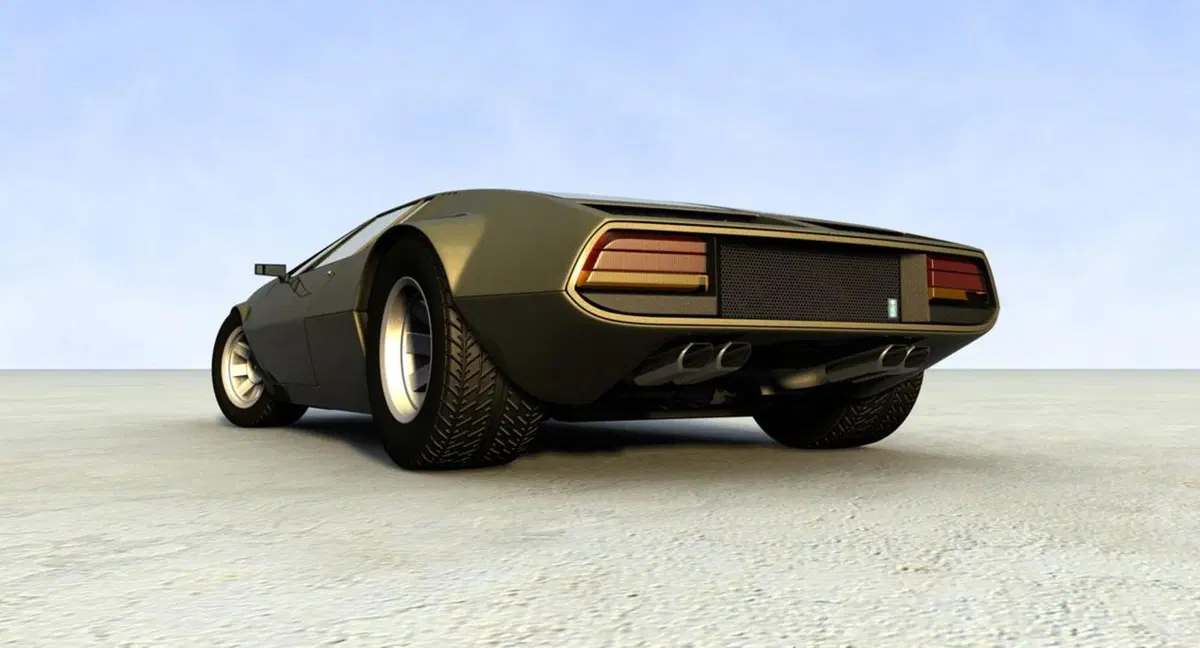 De Tomaso Mangusta Legacy Concept: reinterpretazione moderna (21)
