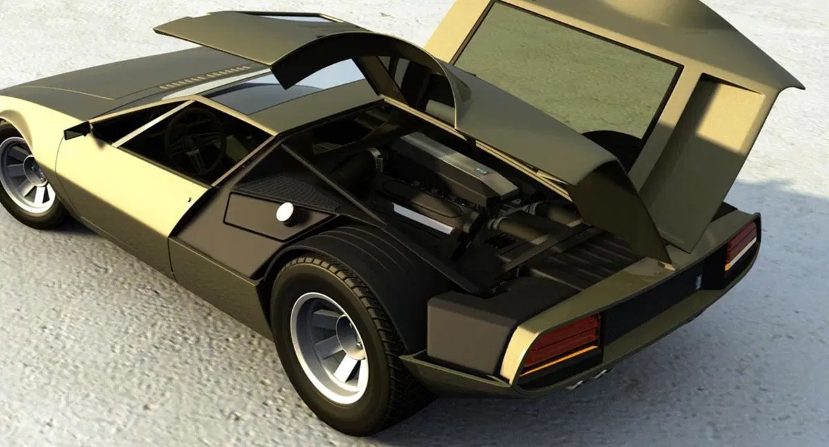 De Tomaso Mangusta Legacy Concept: reinterpretazione moderna (22)