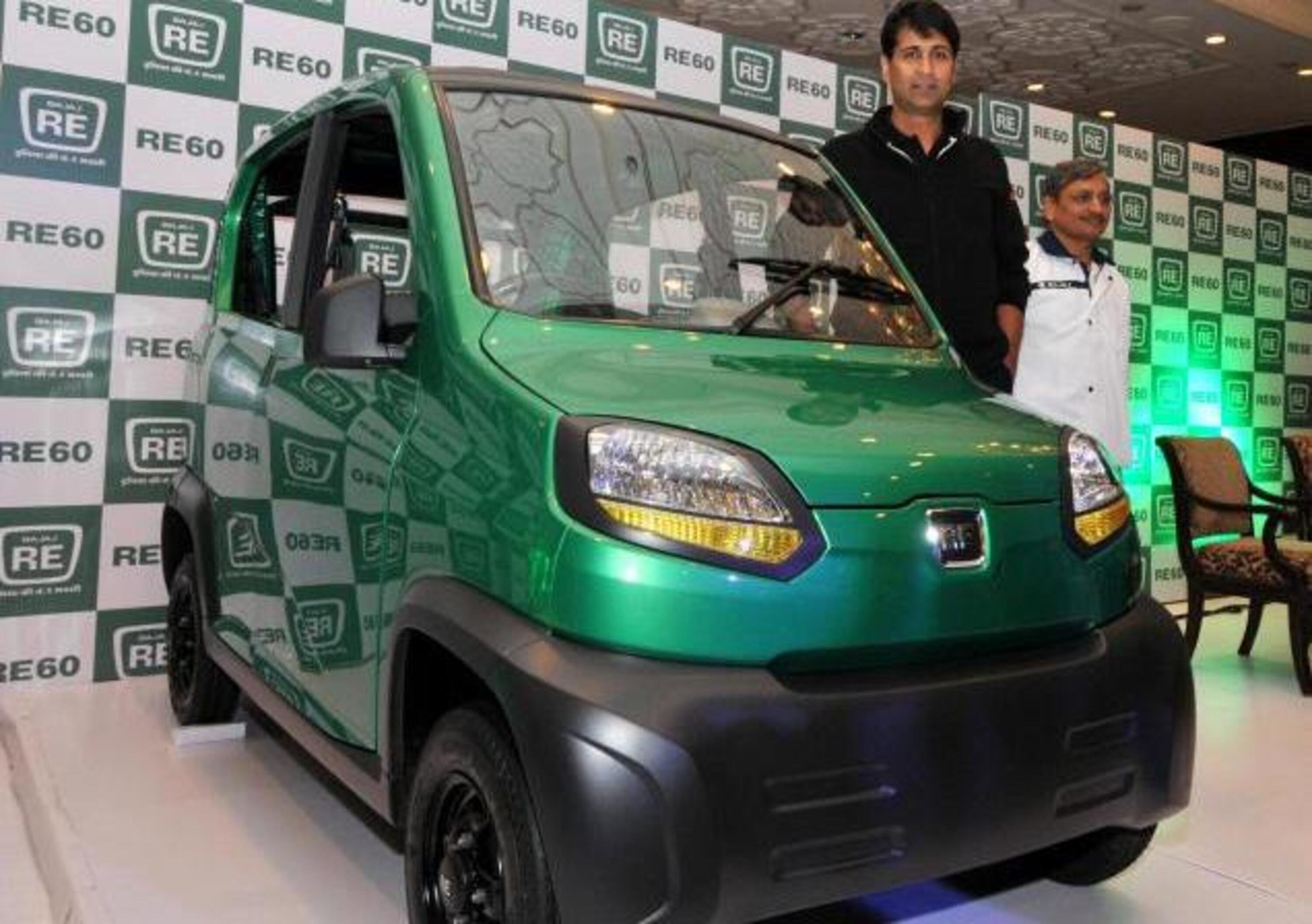 Bajaj RE60: nuova vettura low cost indiana