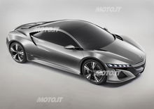 Honda NSX Concept: eccola in versione Coupé