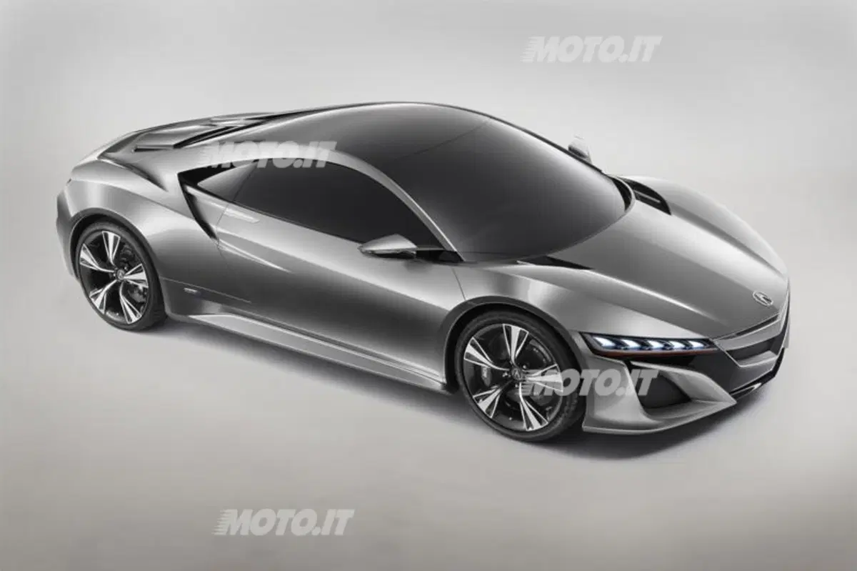 Honda NSX Concept: eccola in versione Coupé