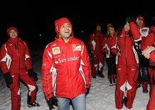 Wrooom 2012: il team Ferrari sulle nevi trentine