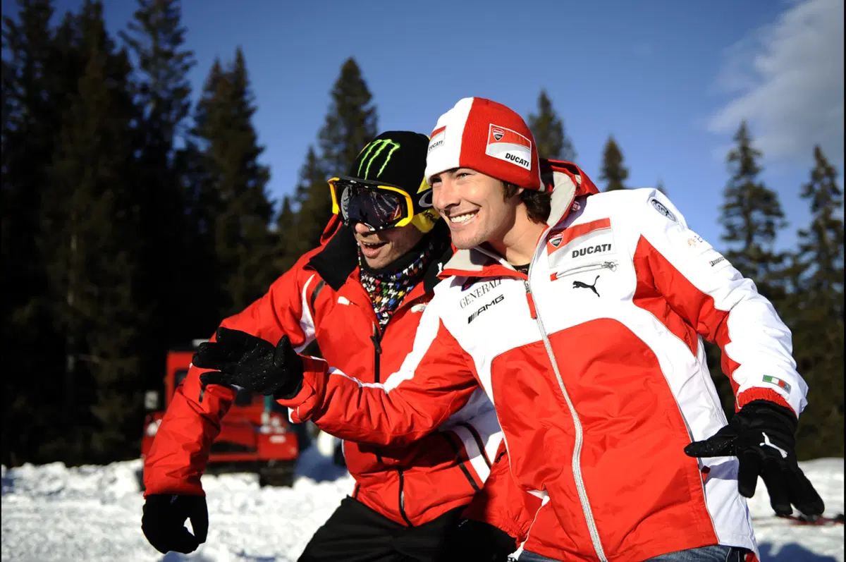 Wrooom 2012: il team Ferrari sulle nevi trentine