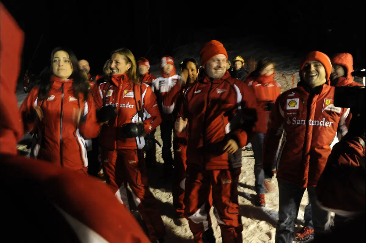 Wrooom 2012: il team Ferrari sulle nevi trentine (18)