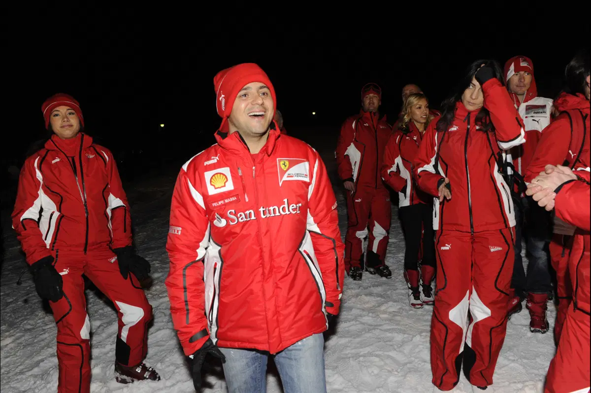 Wrooom 2012: il team Ferrari sulle nevi trentine (20)