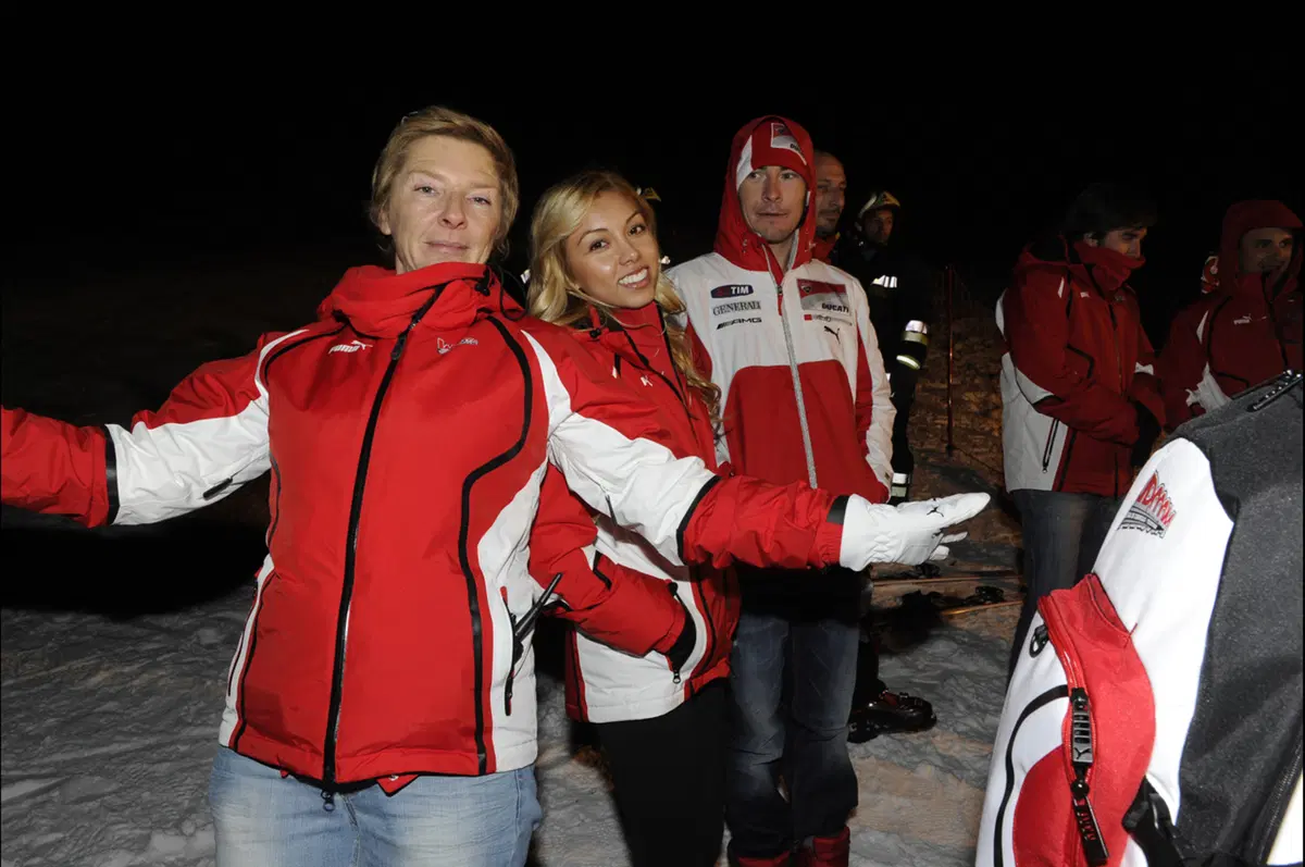 Wrooom 2012: il team Ferrari sulle nevi trentine (21)