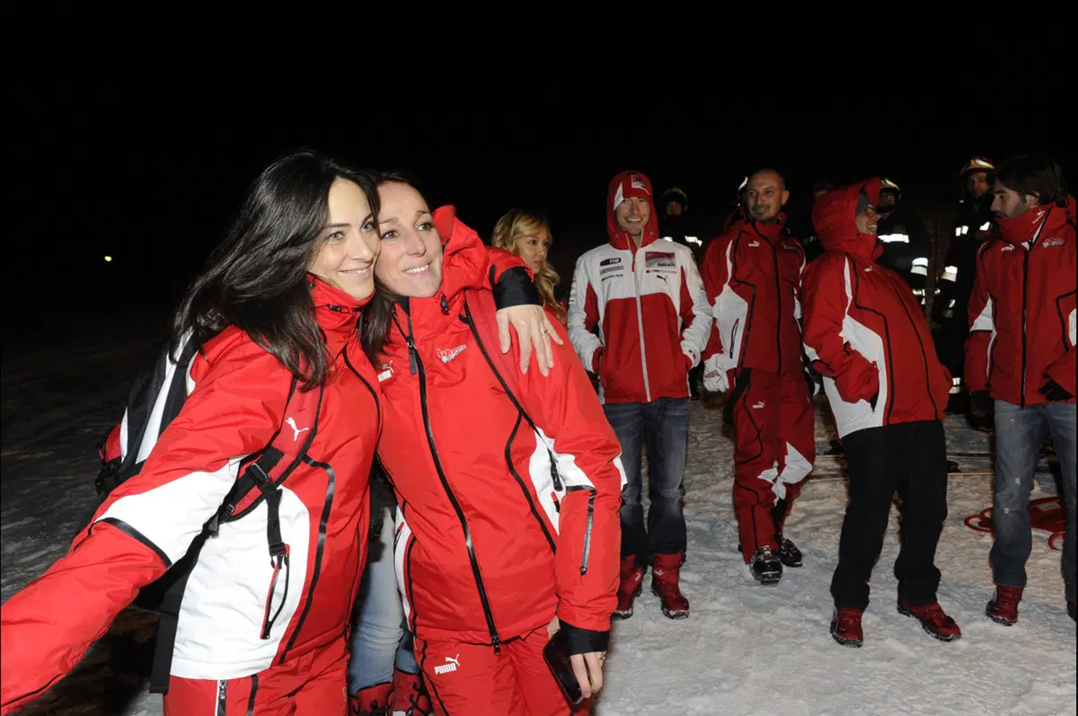 Wrooom 2012: il team Ferrari sulle nevi trentine (22)