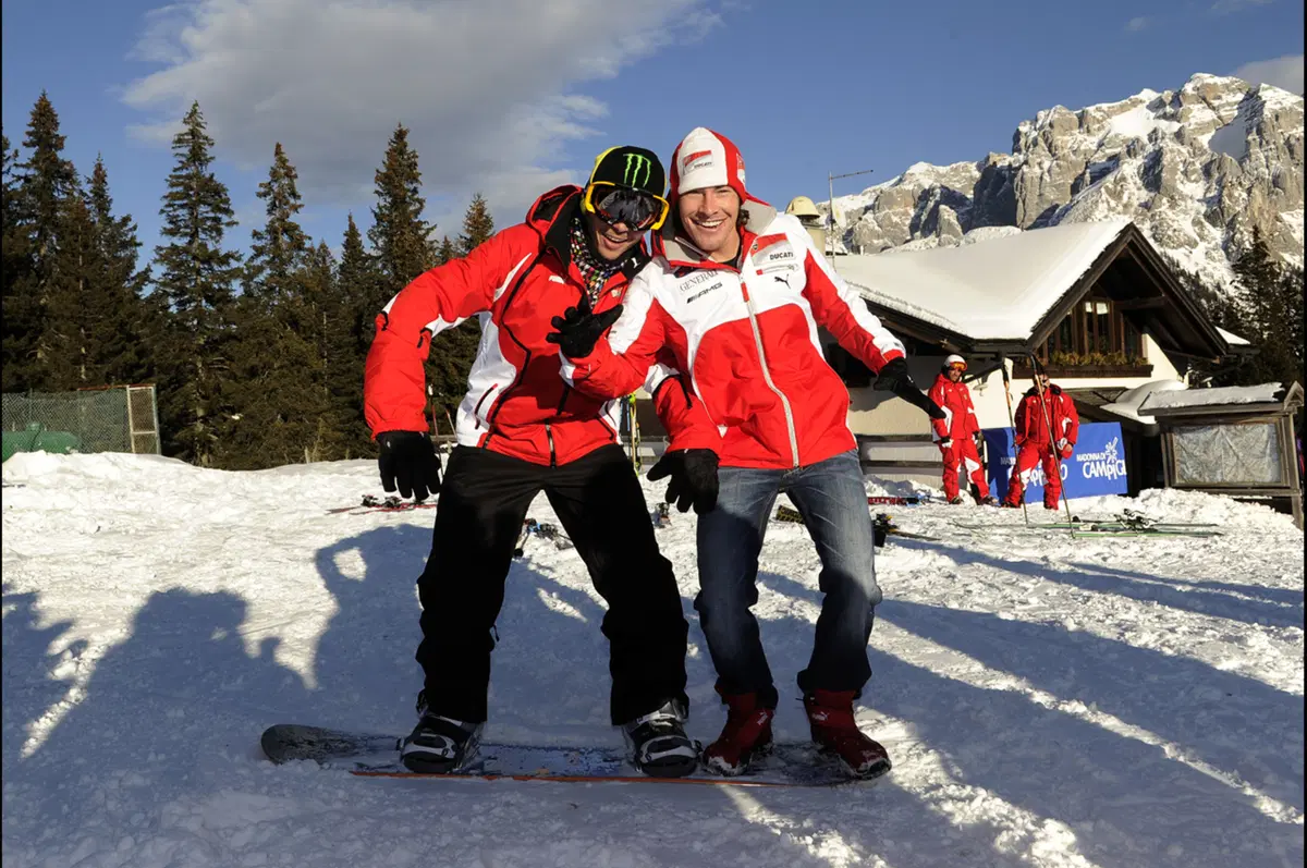 Wrooom 2012: il team Ferrari sulle nevi trentine (33)