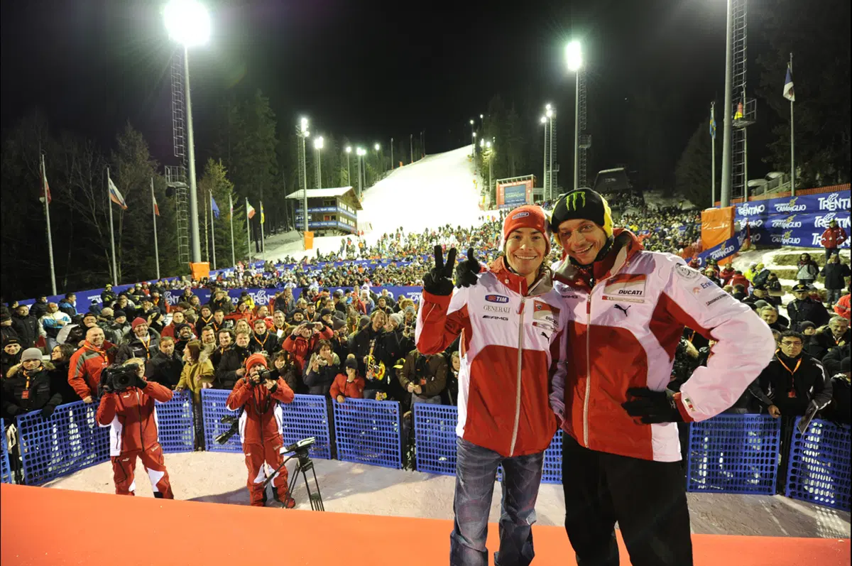 Wrooom 2012: il team Ferrari sulle nevi trentine (45)