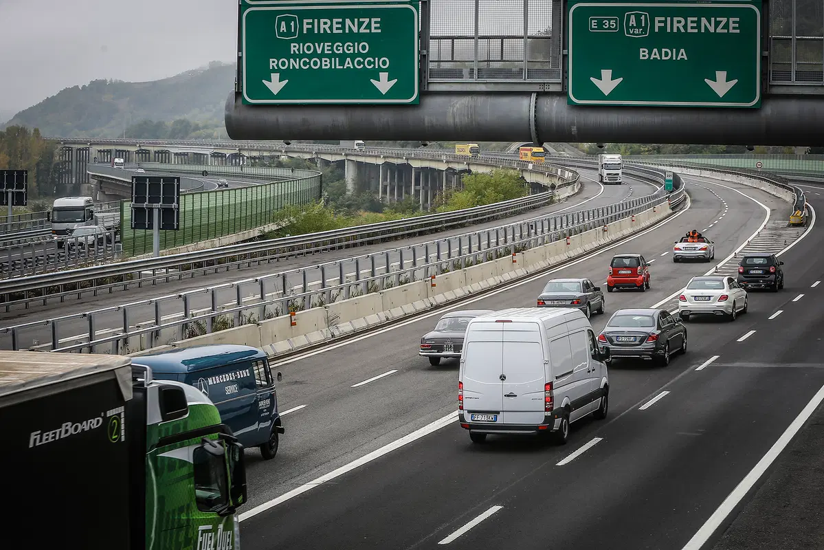 Mercedes: #RitornoAlFuturo sulle strade dell’Appennino (3)