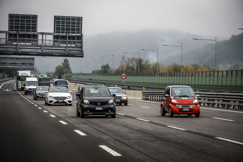 Mercedes: #RitornoAlFuturo sulle strade dell&rsquo;Appennino