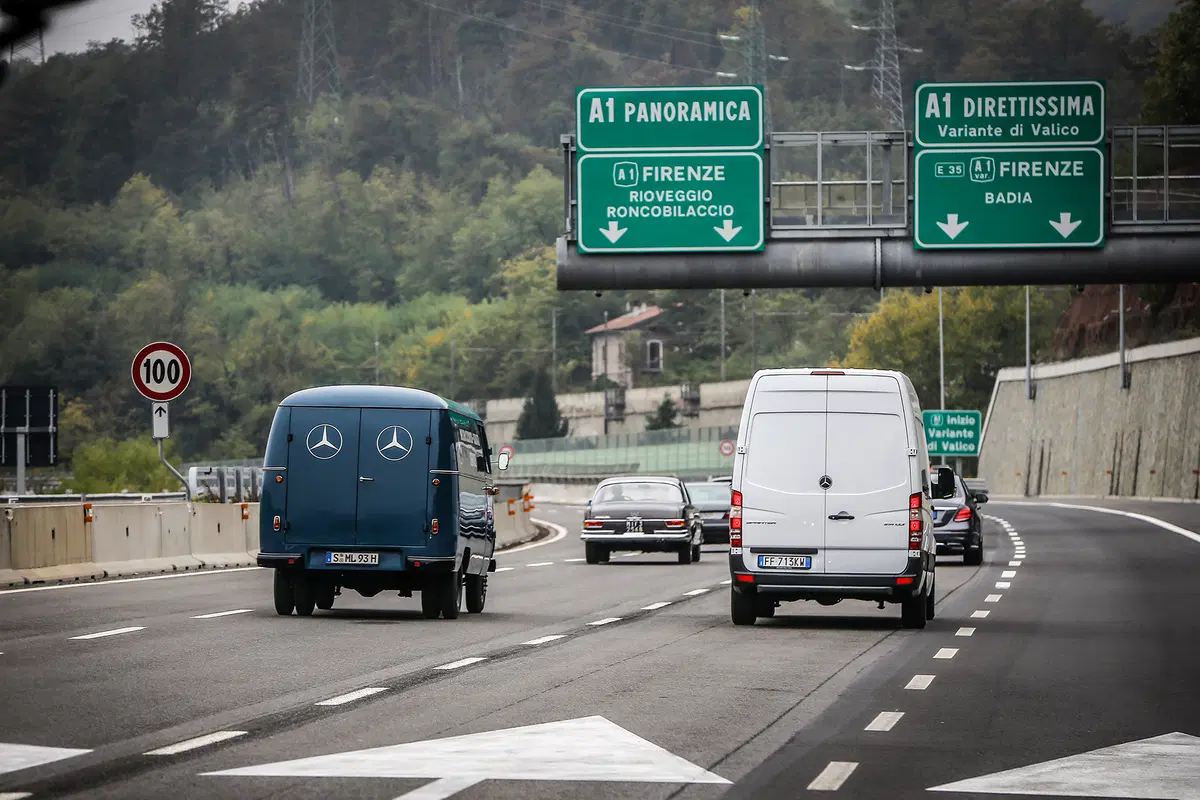 Mercedes: #RitornoAlFuturo sulle strade dell’Appennino (13)