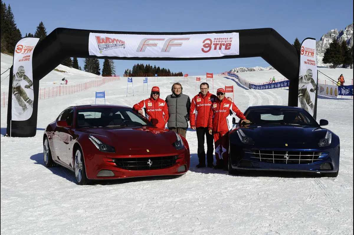 Ferrari: uno slalom molto speciale per Alonso e Massa