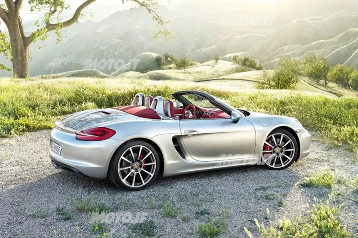 Porsche Boxster 2012: ecco la 981