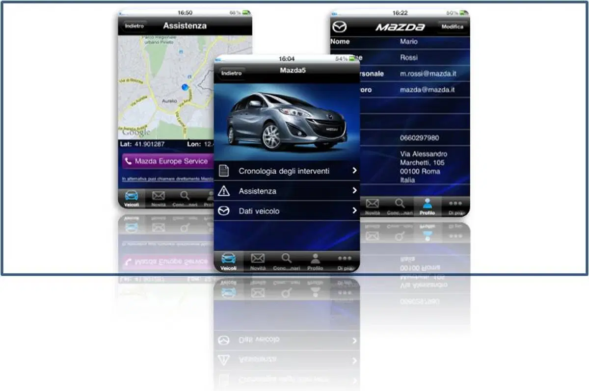 My Mazda App: la prima App dedicata a tutti i possessori Mazda