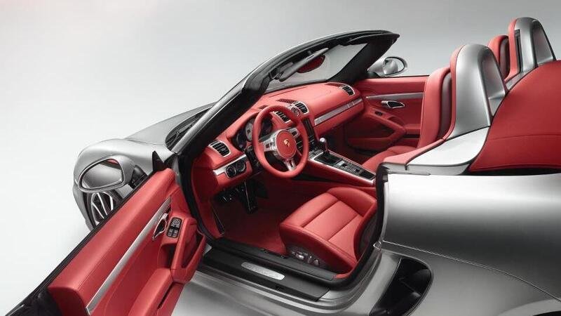 Porsche Boxster: gli interni del nuovo modello