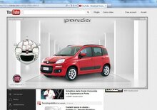 Fiat Panda: oggi su YouTube con il face tracking