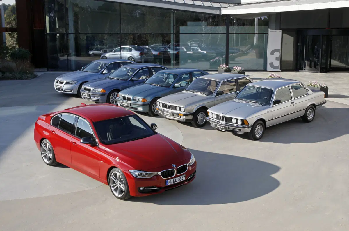 BMW Serie 3: una storia lunga sei generazioni