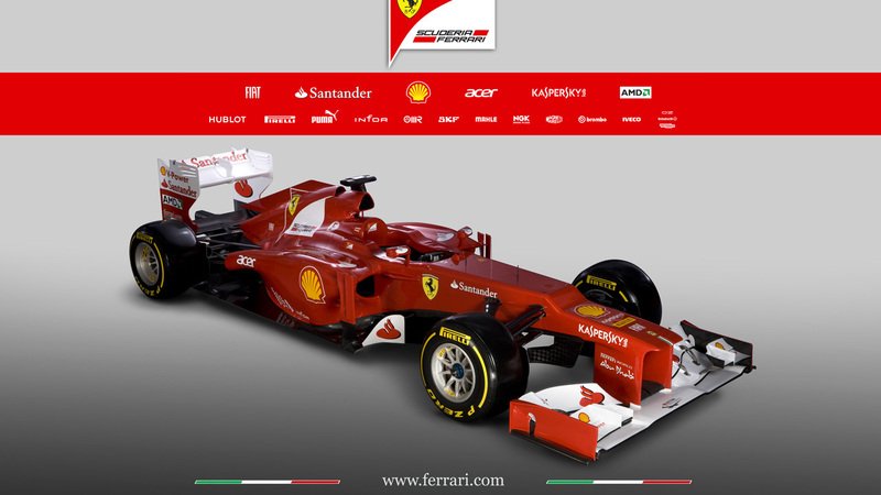 Ferrari F2012: presentata la monoposto da F1