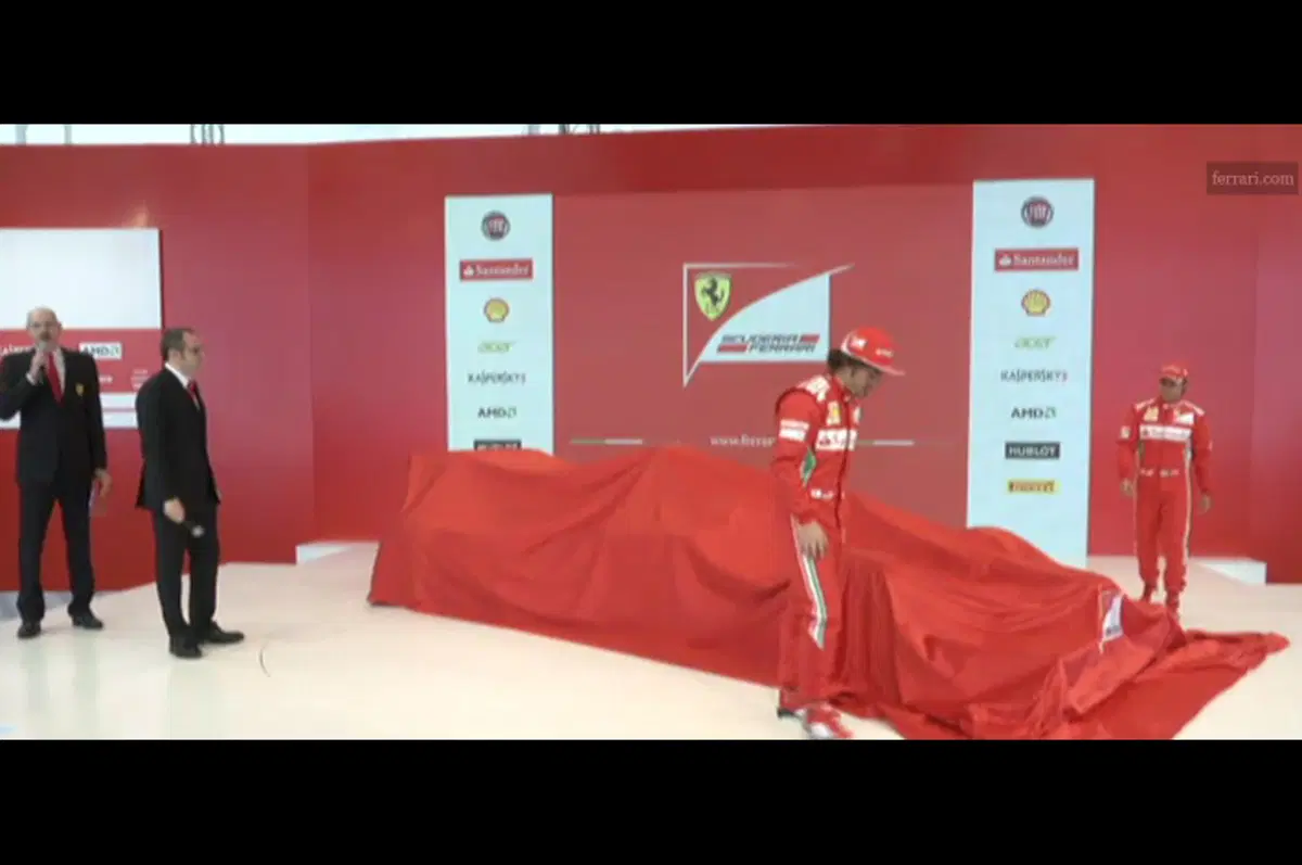 Ferrari F2012: presentata la monoposto da F1 (3)