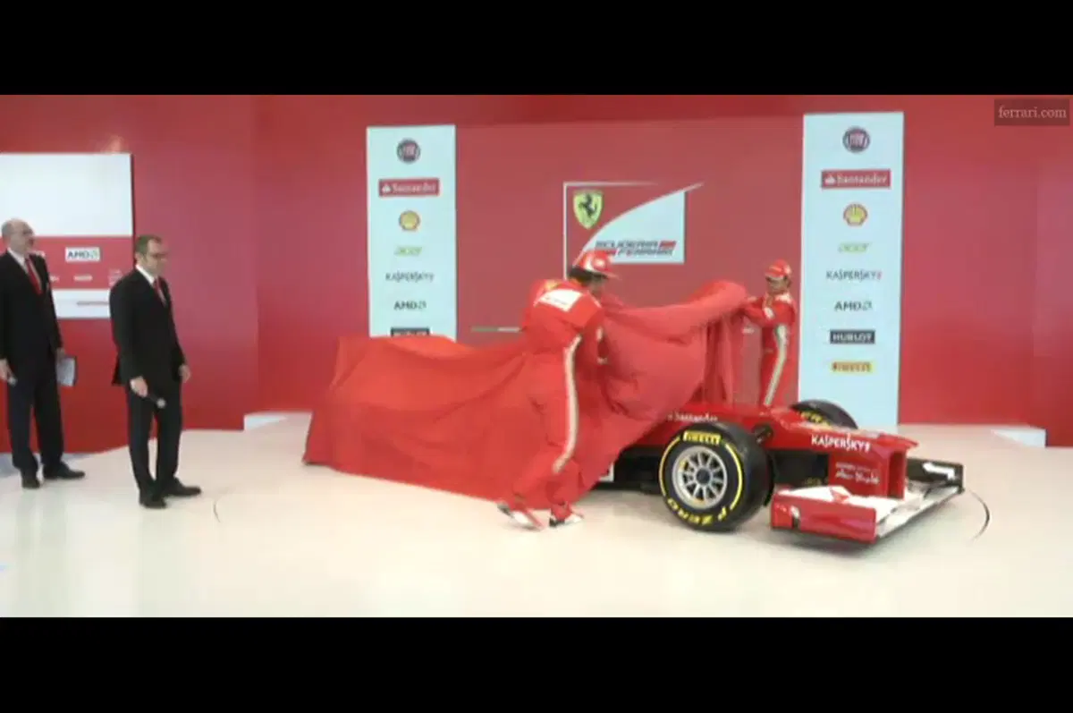 Ferrari F2012: presentata la monoposto da F1 (4)