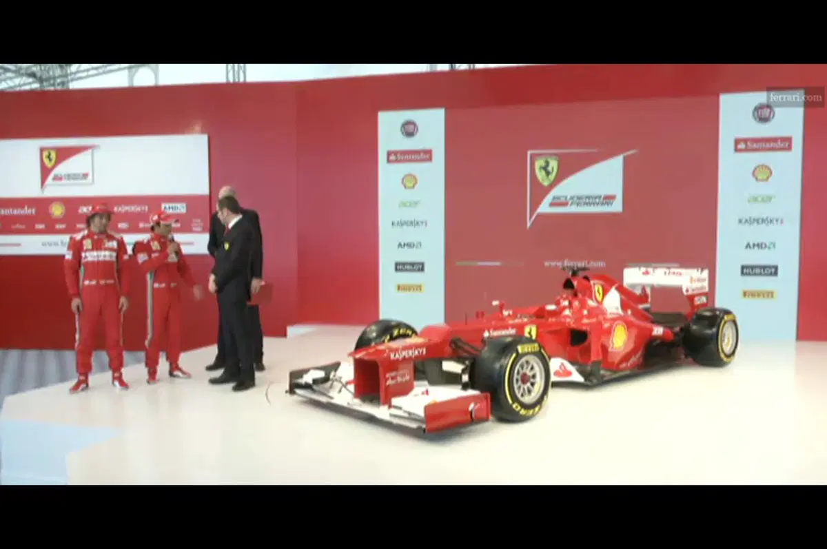 Ferrari F2012: presentata la monoposto da F1 (7)