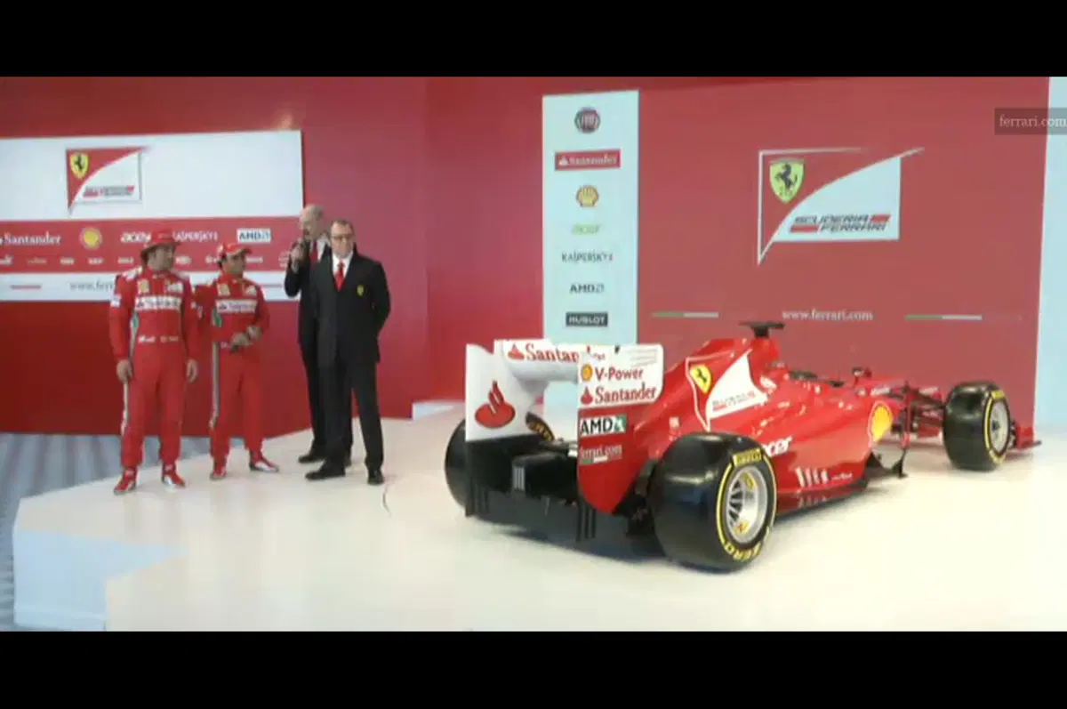 Ferrari F2012: presentata la monoposto da F1 (8)