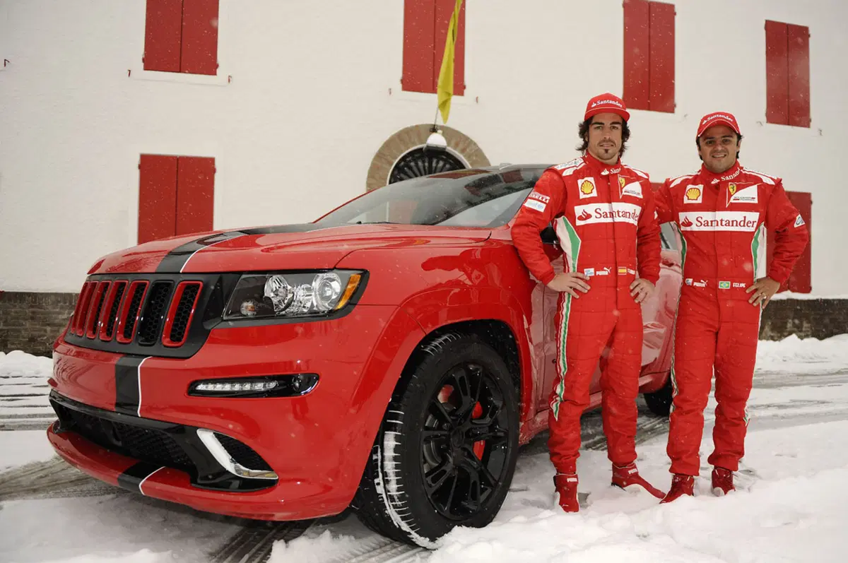 Due Jeep Grand Cherokee SRT8 per Alonso e Massa (2)