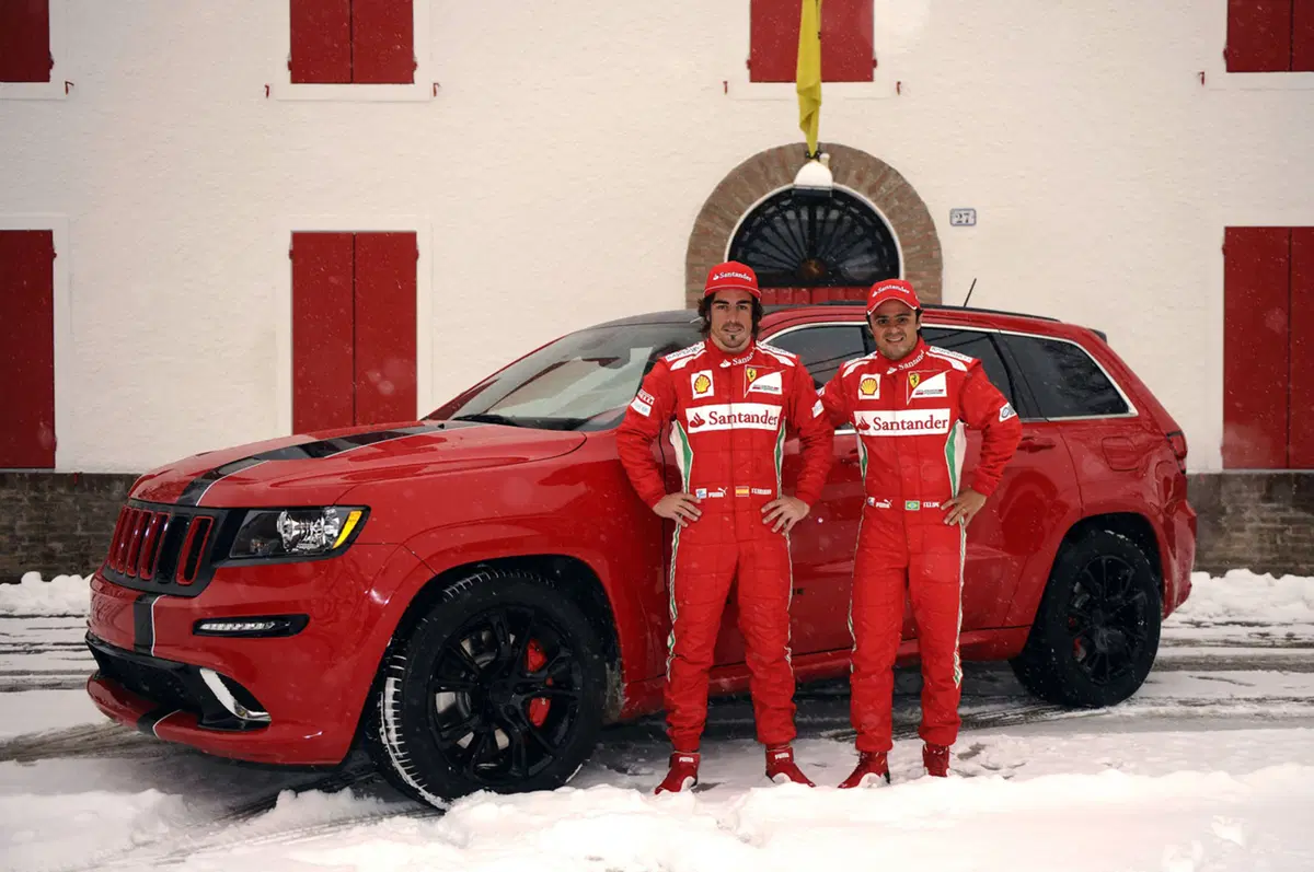 Due Jeep Grand Cherokee SRT8 per Alonso e Massa (4)