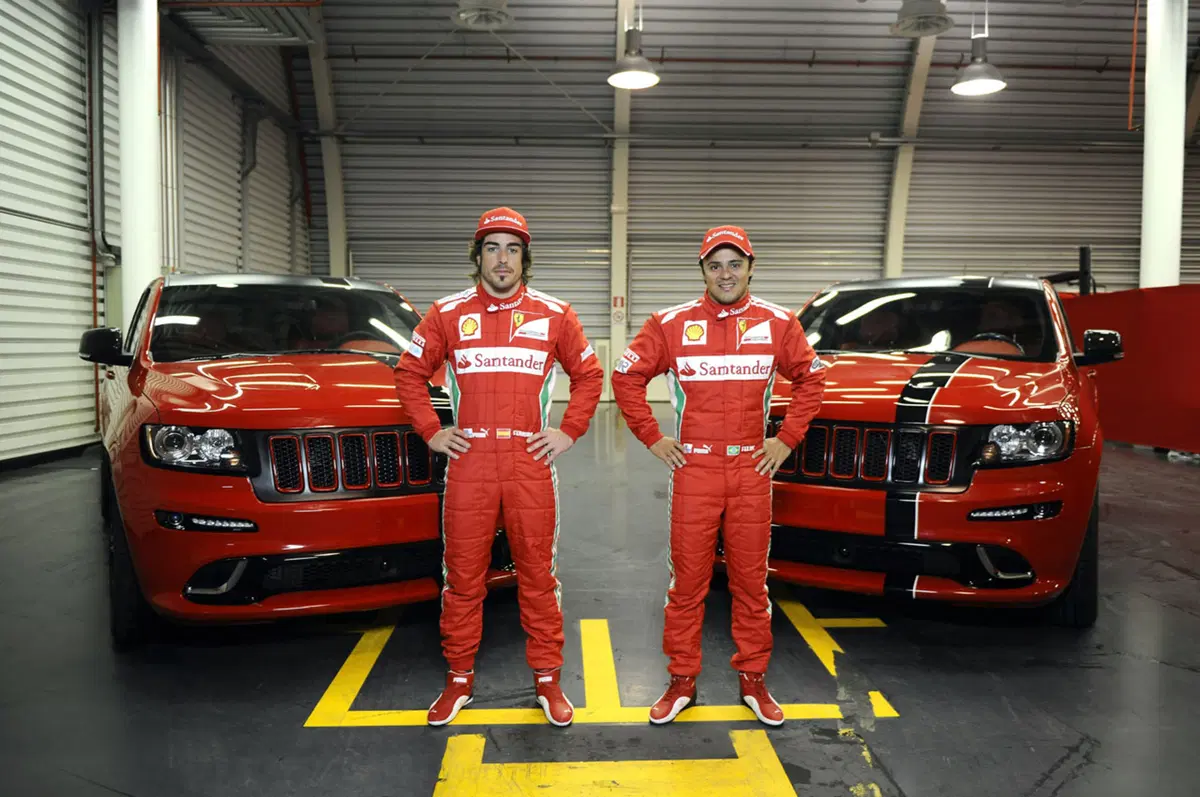 Due Jeep Grand Cherokee SRT8 per Alonso e Massa (5)