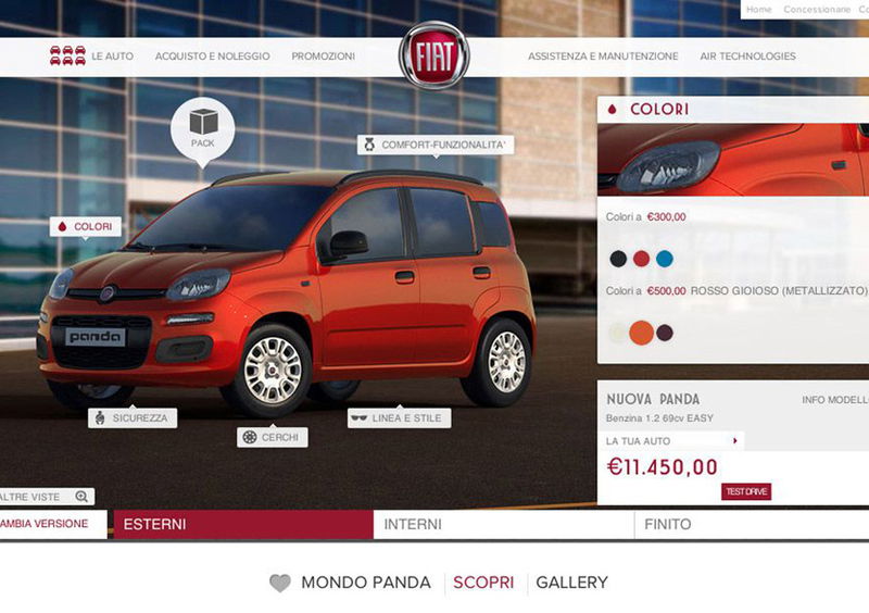 On line il nuovo portale www.fiat.it