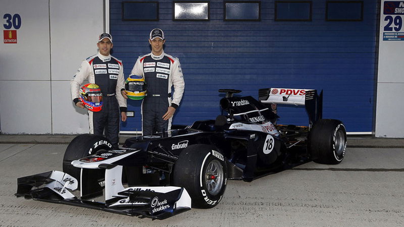 Williams FW34: la vettura 2012