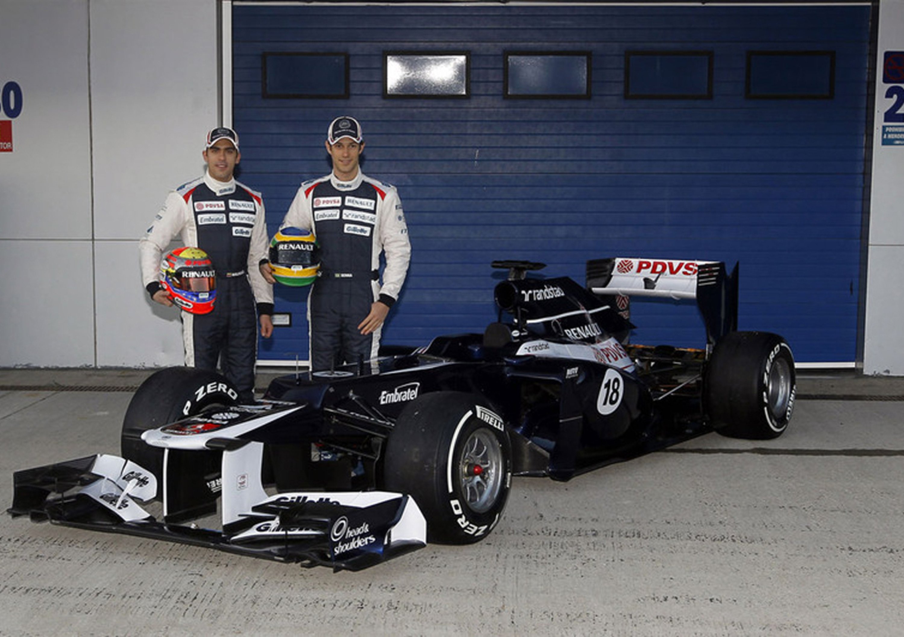Williams FW34: la vettura 2012