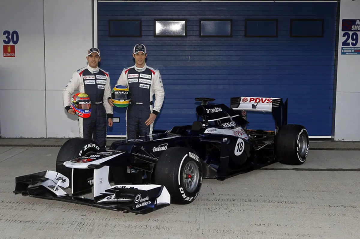 Williams FW34: la vettura 2012