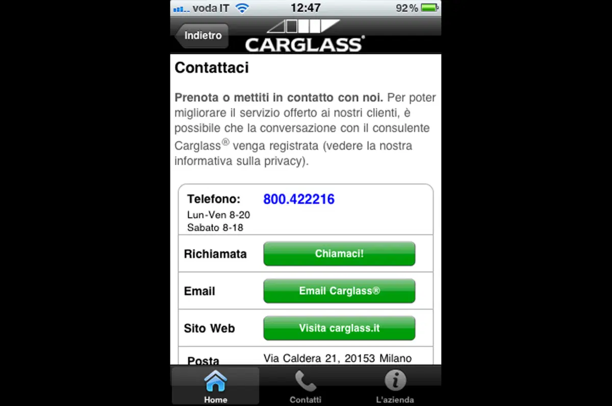 Carglass: una app per riparare il vetro (4)