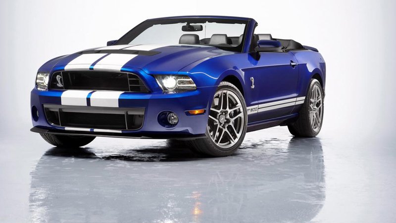 Ford Shelby GT500 Convertible: presentata a Chicago
