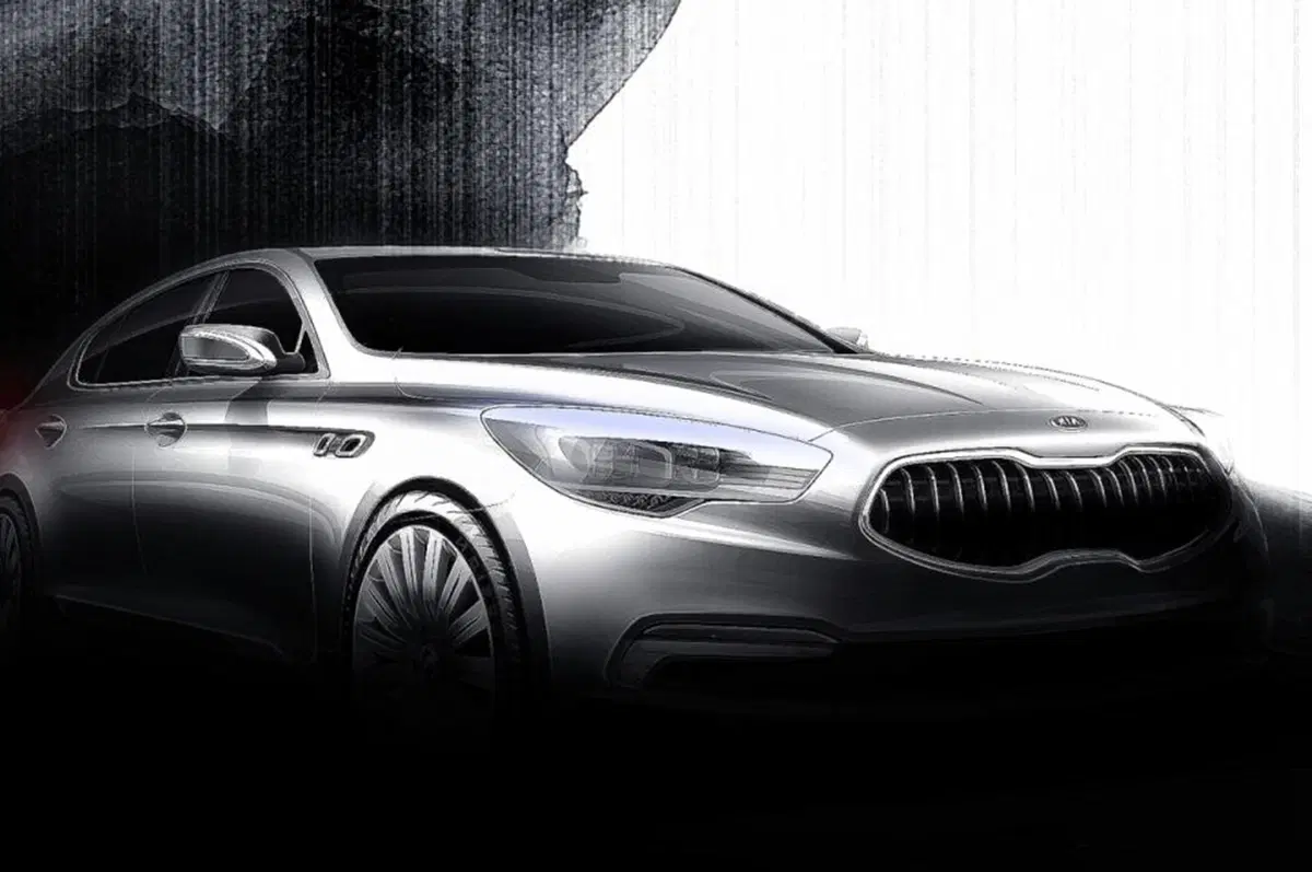 Kia: rilasciati i primi bozzetti ufficiali della K9